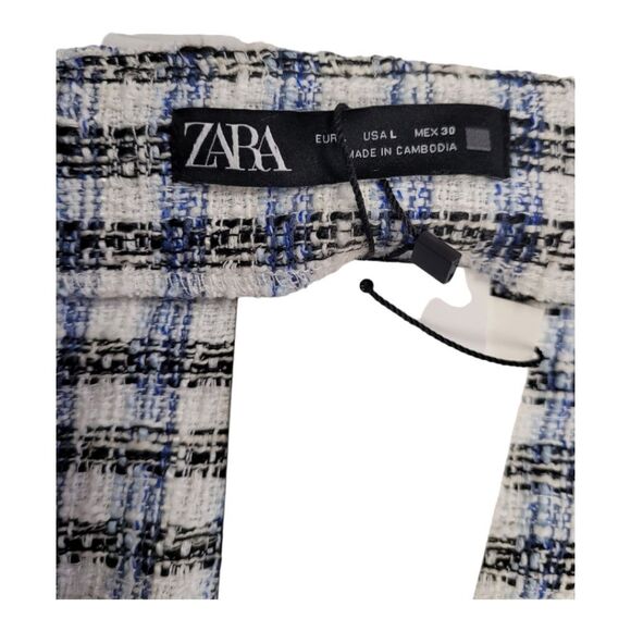 Zara textured off the shoulder crop top - Picture 9 of 13